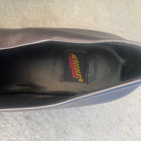 Steel Gray Aerosole comfy and stylish pumps - Picture 4 of 4